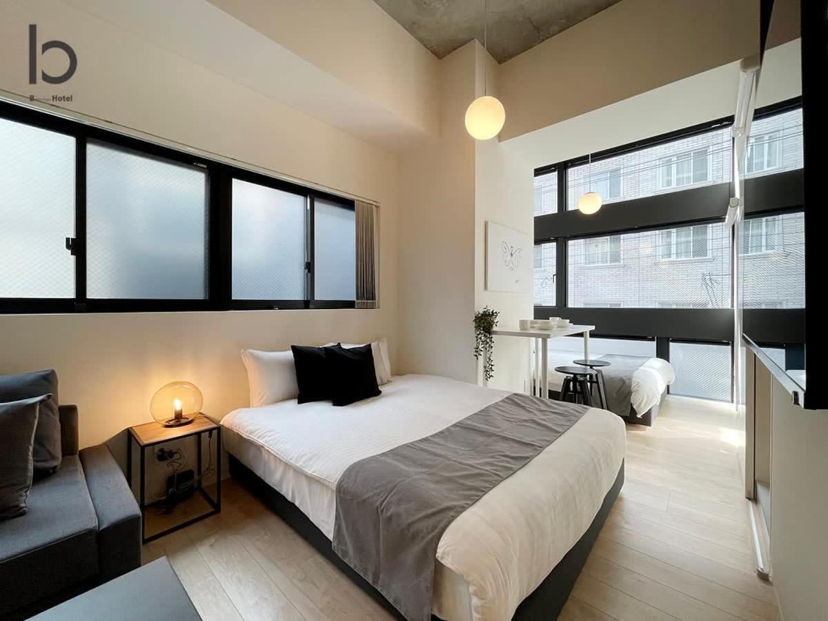 Bhotel Nekoyard - Stylish Loft Studio Steps From Peace Park Hiroshima Exterior photo